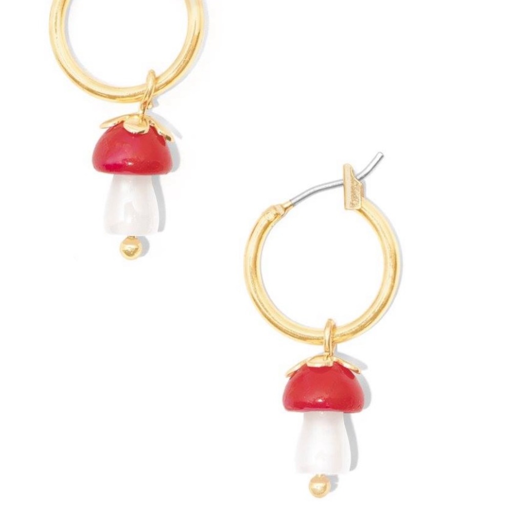 - Magic mushroom hoops by Frasier Sterling